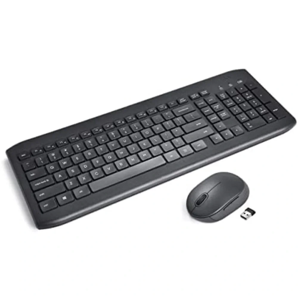 Onn Wireless Keyboard and Mouse with 5 Buttons